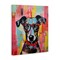 Stupell Industries Quirky Spectacle Dog Canvas Wall Art Design by LSR Design Studio